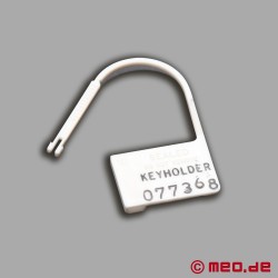 Еднократни ключалки за колан на целомъдрието - Опаковка от 5