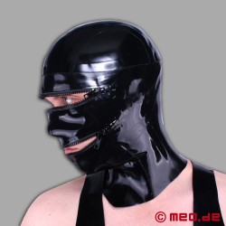 Latexmask för hållning BDSM