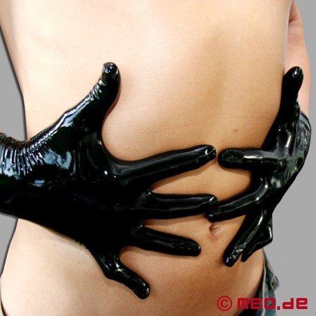 Latex handskar för fisting