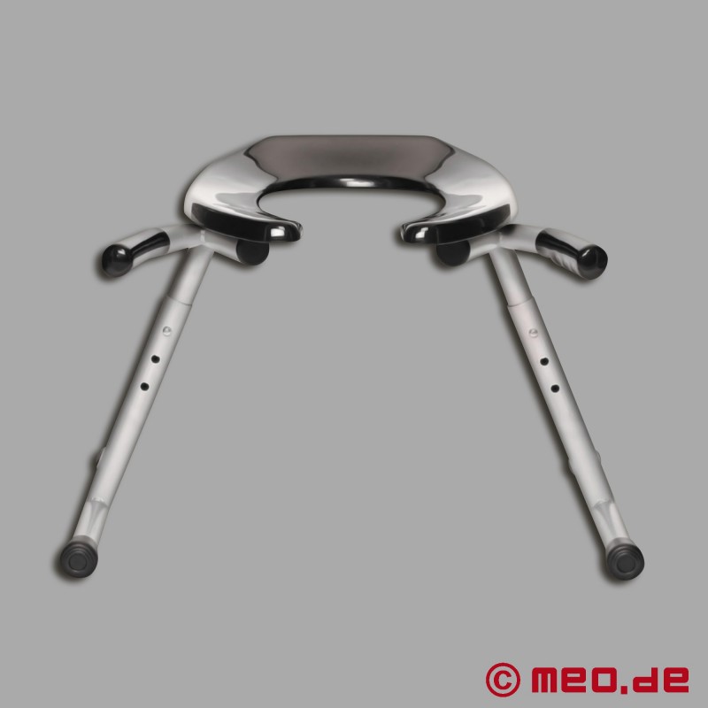 RIM CHAIR - Cadeira para rimming regulável em altura com pegas