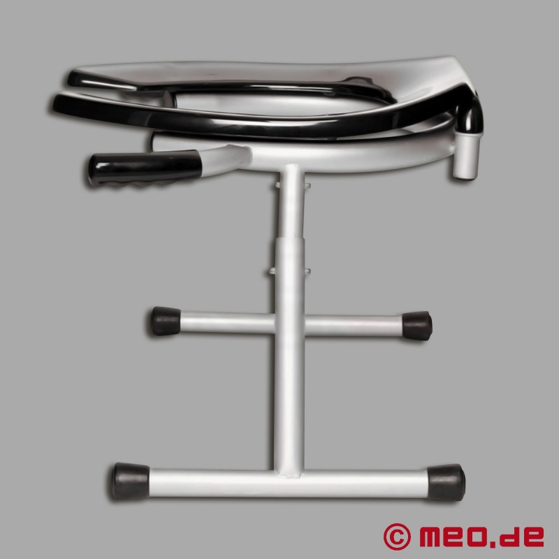 RIM CHAIR - Cadeira para rimming regulável em altura com pegas