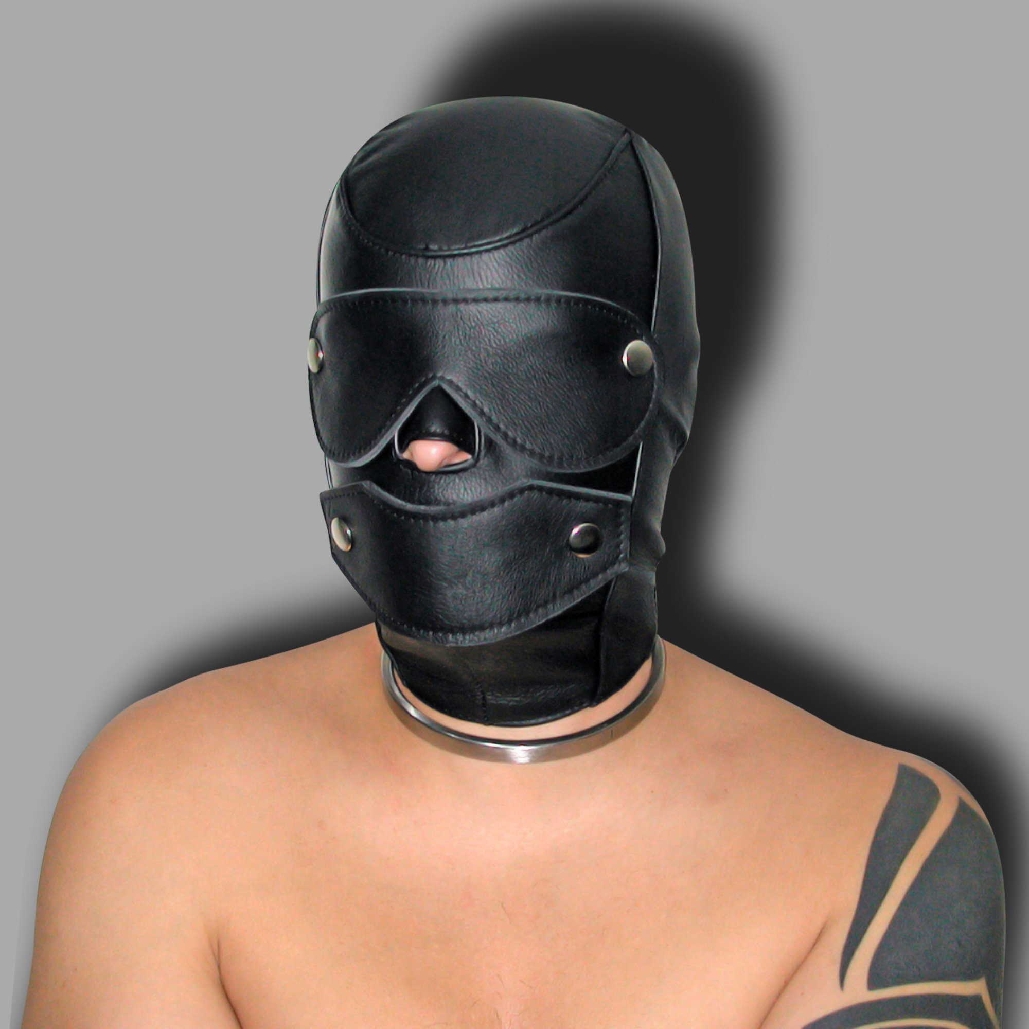 Buy BDSM Leather Hood - Getting Started in Submission as a Slave fr...