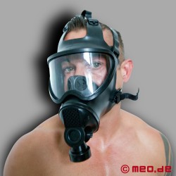 Masque à gaz BDSM - Contrôle de la respiration