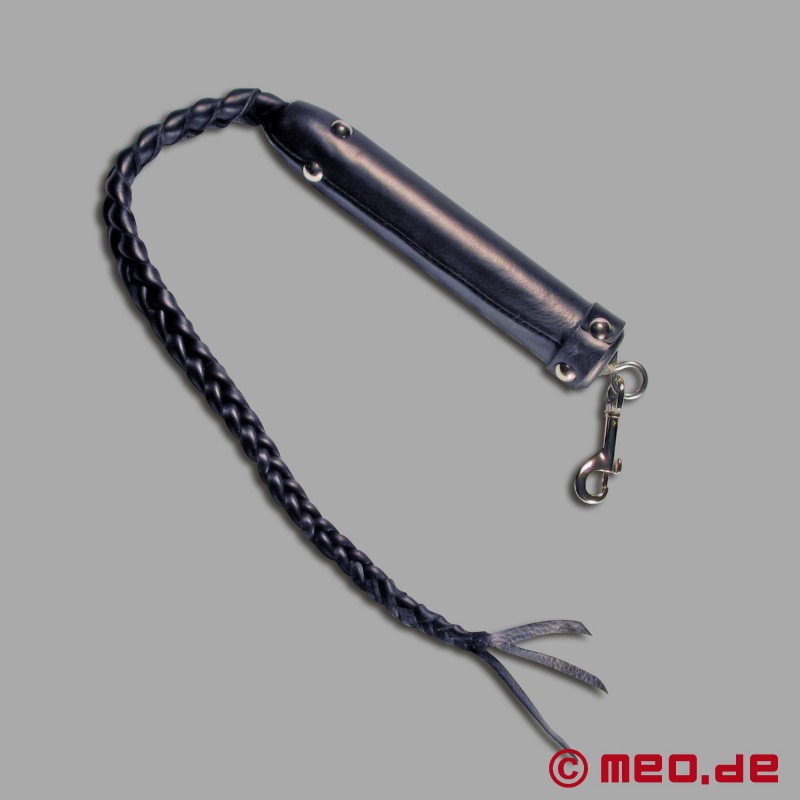 Bullwhip - BDSM ostor bőrből készült ostor