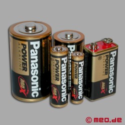 Panasonic-batterier / mono (LR 20)
