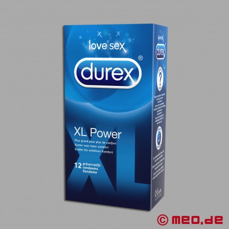 DUREX XL Power – boîte de 12 préservatifs