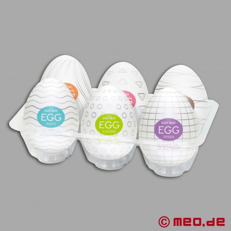 Tenga Egg - Confezione da 6 uova diverse