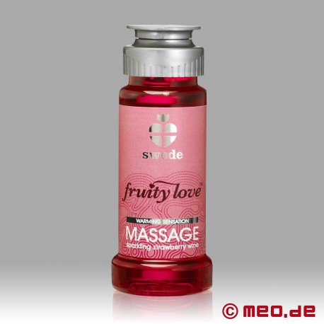 Swede - Fruity Love huile de massage - Sparkling Strawberry