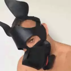 Good Boy – Masque de petit chien – Masque Puppy en forme de tête de chien 