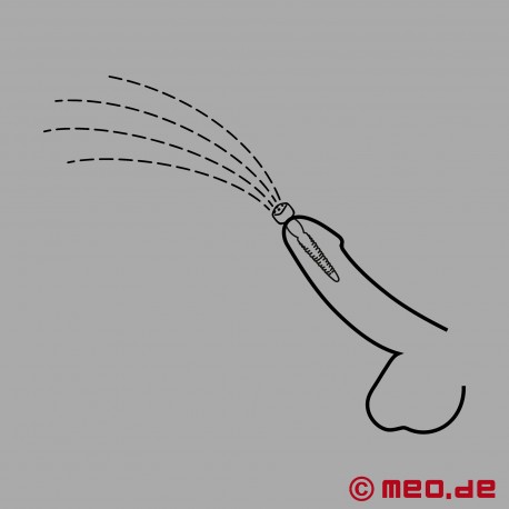 Spermiefontän Penis Plug