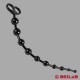 10 Bead Silicone Anal Chain