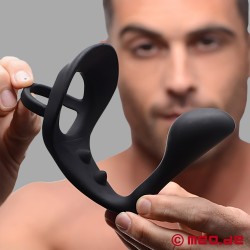 Alpha Male OBSESSIVE - Cock Ring with Butt Plug（バットプラグ付きコックリング