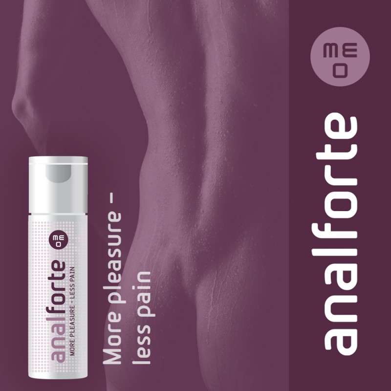 Analforte - Más placer y menos dolor - lubricante anal para un sexo anal relajado