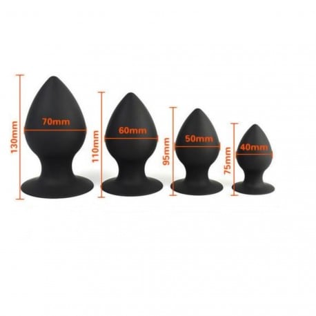 ANALFORTE Butt Plugs for Training