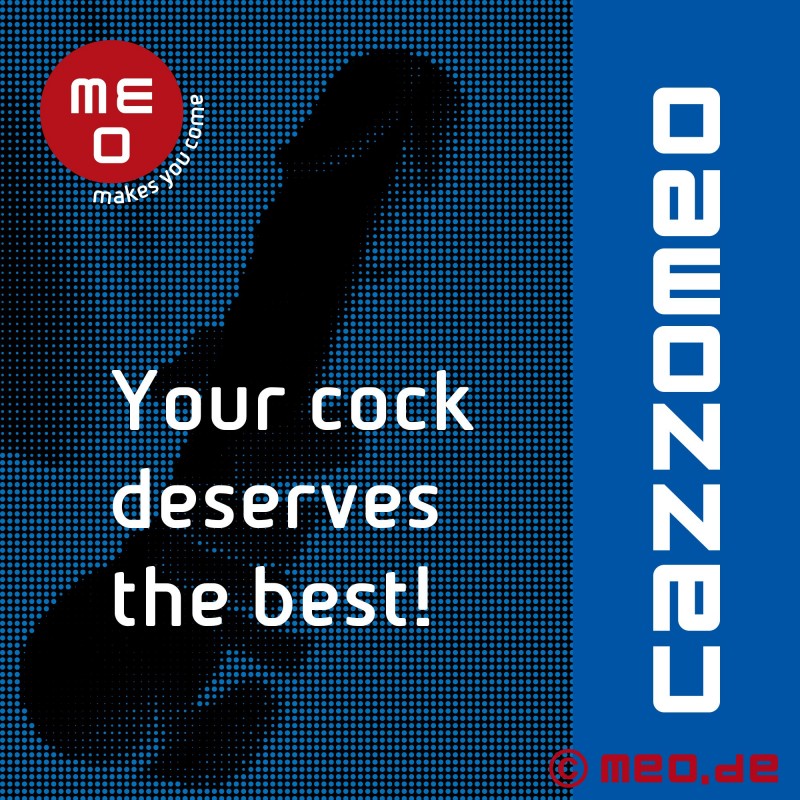 CAZZOMEO - Inel negru pentru penis din cauciuc