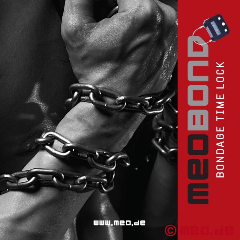 BDSM Halsbånd i lær som kan låses - Self Bondage