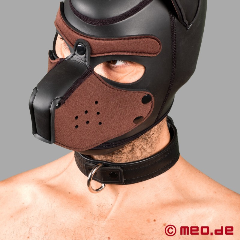 Lockable Leather Collar - San Francisco Collection