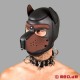 Leather dog collar with spikes - Alpha dog