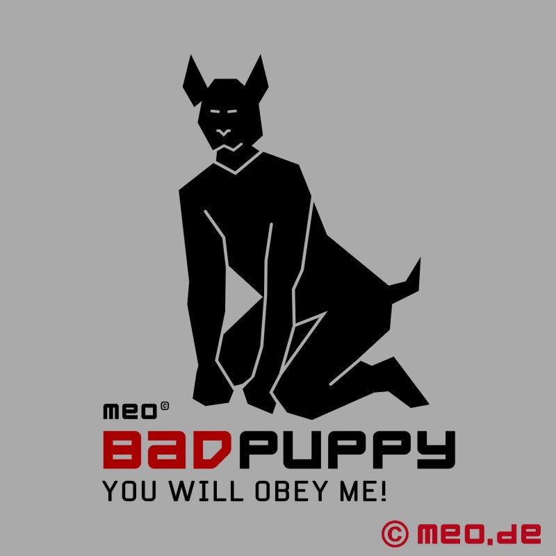 Bad Puppy Mordaza Bucal - Mordaza con Hueso para Perro Blanco