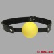 Ball gag giallo - bavaglio con palloncino giallo