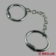 Steel ankle cuffs with combination lock