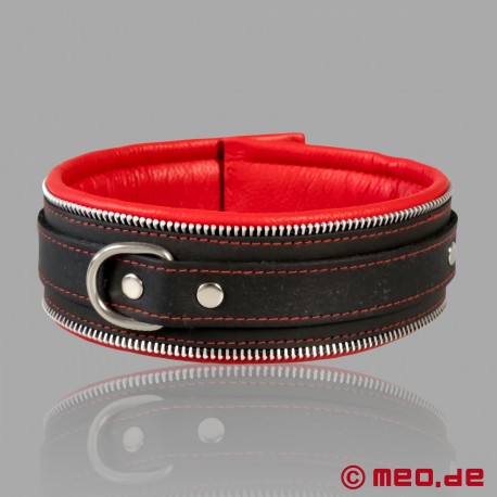 Code Z Bondage Collar black/red