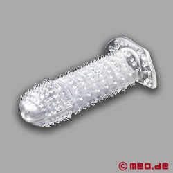 CAZZOMEO Penis Sleeve - Nubby kondom proti podráždění