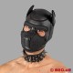 Schwarzes Stachelhalsband für den Human Pup