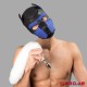 Bad Puppy - Neoprenowa maska dla psa - czarna/niebieska