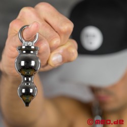 AMOREMEO Anal Pusher - Butt Plug aus Metall