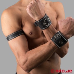 Oberarmband aus Leder - schwarz