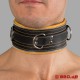 Code Z Bondage Halsband schwarz/gelb