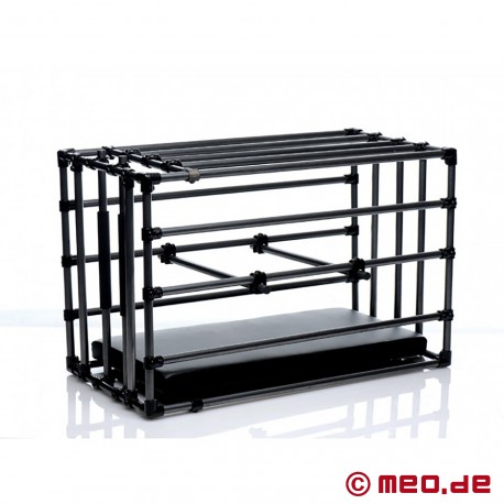 Cage esclave - réglable en taille - avec plaque de base rembourrée