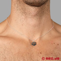 Halsband för människovalpen med tasshänge