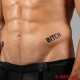 Temporäre BDSM Bondage Tattoos