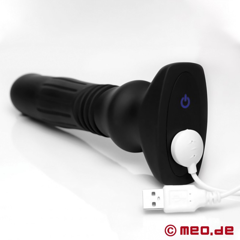 PUSH IT - Vibrator anal cu funcție de șoc și telecomandă
