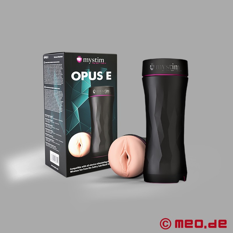 OPUS E - Vaginale Variant - E-Stim Masturbator voor Mannen