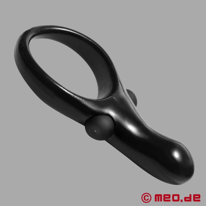 Vibračný krúžok na penis MYSTIC so stimulátorom perinea