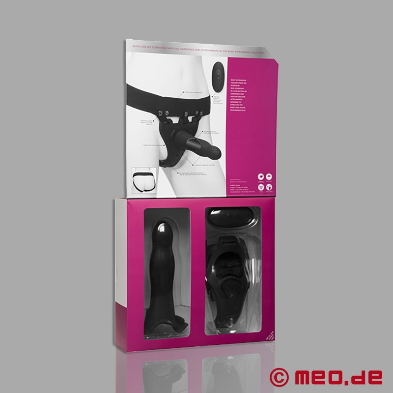 Body Extensions Strap-On - BE Aroused Dildo cu curea