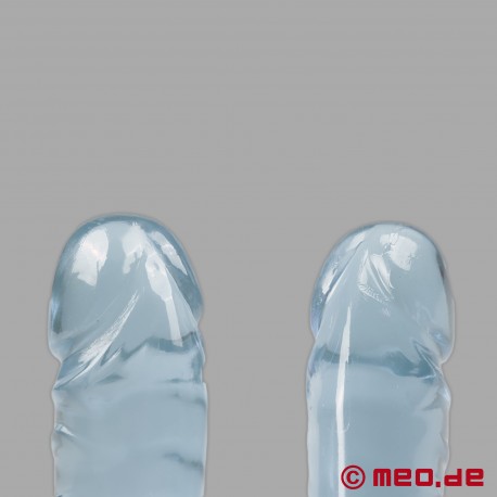 Gode double Crystal Jellies - Jr. Double Dong 12 inch