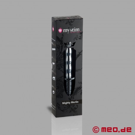 Mighty Merlin dildo with handle - electro sex from soft to hard