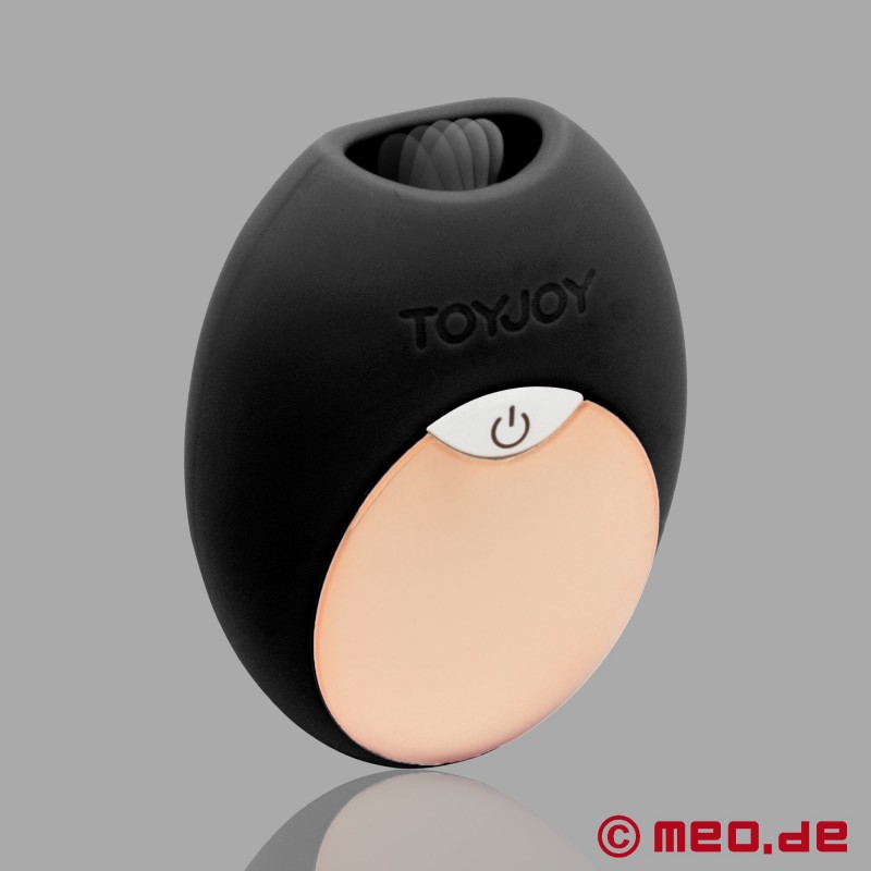 Vibrator z jezikom - ToyJoy Diva Mini Tongue - stimulator, ki liže