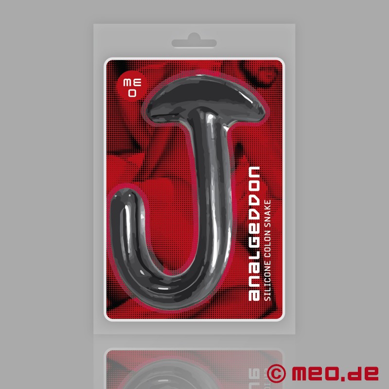 Anal Stretching 2.0 ANALGEDDON ® extremely long butt plug - Silicone colon snake