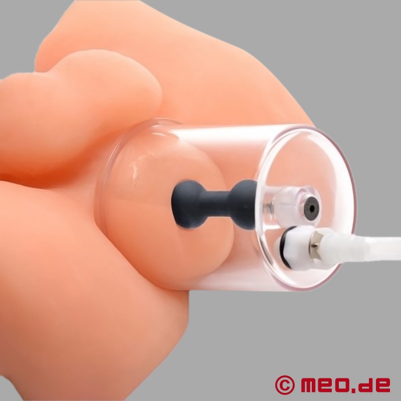 Bomba anal de dilatación con dildo anal - Cilindro anal de vacío 