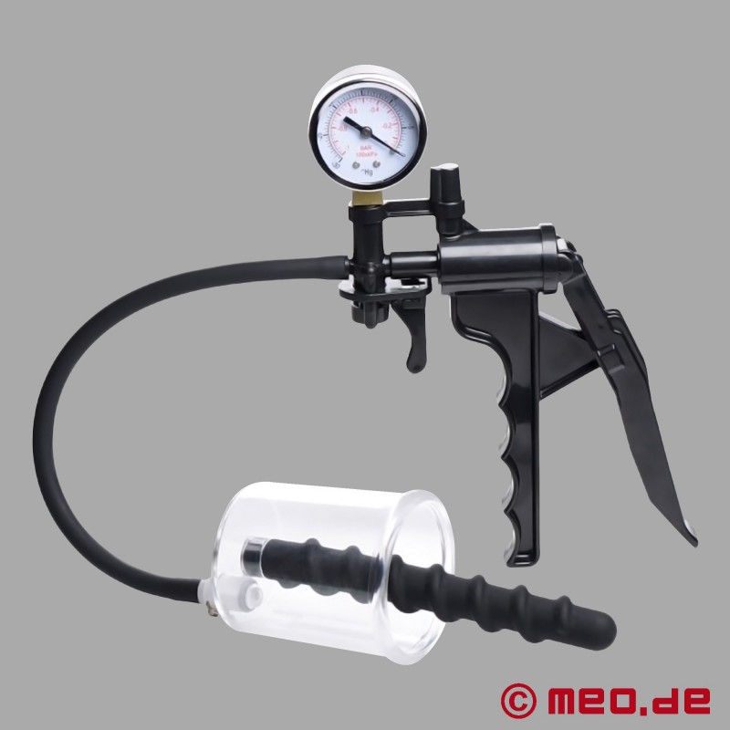 Anal pump med dildo - Vakuum anal cylinder anal dilatation - Rosebud Driller