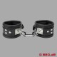 Bondage restraints made of leather Milan - leather wrist cuffs