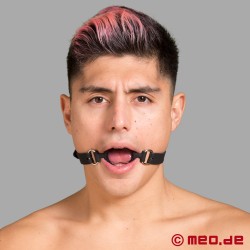 Kaganiec na usta BDSM - wodoodporny knebel pierścieniowy