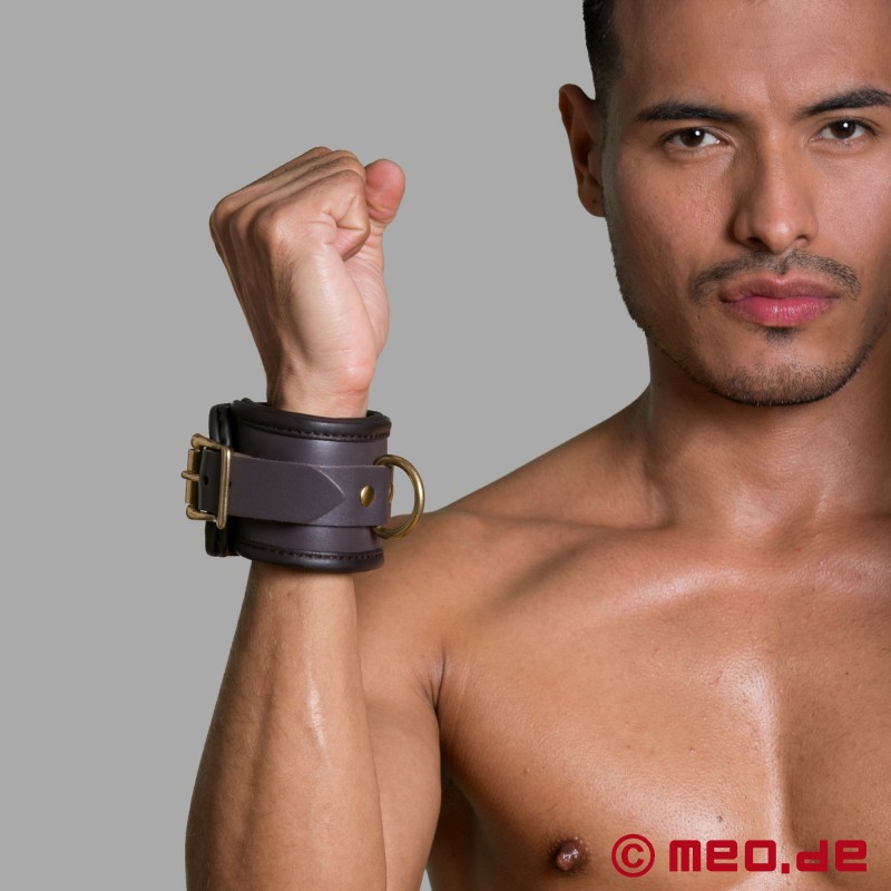 Luxury Leather Wrist Cuffs - Bohème Collection