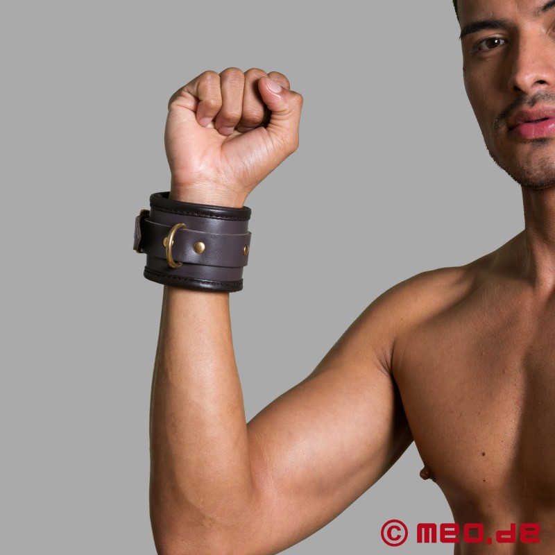 Luxury Leather Wrist Cuffs - Bohème Collection