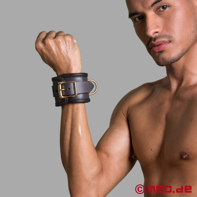 Luxury Leather Wrist Cuffs - Bohème Collection